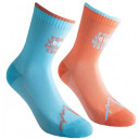 Zeķes FOR YOUR MOUNTAIN Socks, izmērs: XXL, Black/Sangria, 8020647160051 LA SPORTIVA