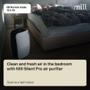 Mill &Otilde;hupuhasti APSILENT, Sobib kuni 115 m&sup2;, 68.3 m&sup3;, WiFi, True HEPA13 filter, antibakteriaalne kate, eelfilter