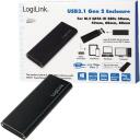 Logilink V&auml;line k&otilde;vaketta korpus UA0314, 10 Gbps, M.2 SATA, USB 3.1 Gen2, toetab Windows, MAC OS, Android