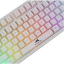 Baracuda Klaviatūra KRILL-W, 87 taustiņi, Tenkeyless, membrāna, Anti-Ghosting 19 pogas, USB 2.0, 1,5m, balta, Windows, Mac, Chrome