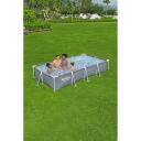 Bestway Bassein Raam STEEL PRO 7347430, 366 cm x 201 cm x 66 cm, 4000 l, TriTech materjal, korrosioonikaitse