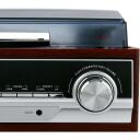 Adler plaadim&auml;ngija CR 1168, 2.2kg, 36cm, 19cm, 36cm, 3.5mm AUX, Bluetooth, SD kaardilugeja, USB, FM, digitaliseerimine