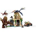 Lego Spinosaurus un Quetzalcoatlus gaisa misija 76976, 984 elementu, 4 figūriņas, 8+ gadi