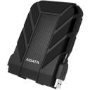Adata HDD AHD710P-2TU31-CBK 2TB, 2.5", USB 3.2 Gen 1, Juodas, Atsparus dulkėms, Atsparus vandeniui, Atsparus smūgiams, Plastikas