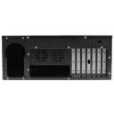 Lanberg Rackmount serverikorpus ATX 350/10 19" 4U SC01-3504-10B, 350mm, 430mm, 177mm, 2x USB 2.0, 2 sisemist sahtlit