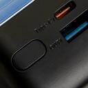 Rivacase Power Bank VA1080, 30000mAh, 65W, LCD, 2xUSB-A, 2xUSB-C, Литий-полимер, черный/синий