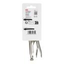 Slēdzamie knaģi 175mm KREATOR KRTH61401 180mm, 27mm žokļa dziļums, 760kg turēšanas spēks, 25mm maksimālais platums