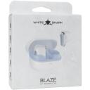 White Shark Bezvadu austiņas GEB-TWS-201 BLAZE-W, 13mm, 105dB, 32&Omega;, Bluetooth 5.4, 30mAh + 200mAh akumulators