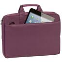 Rivacase Korpuss 8231PURPLE, 15.6", 1, 1, pol&uuml;ester, monokroomne, &otilde;lavarre rihm, kandmisvarred