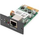 Digitus SNMP un WEB karte DN-170100-1, 64 MB, 10/100 Ethernet x 1, attālinātas pārvaldības adapteris, melna