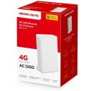 Mercusys traadita ruuter MB130-4G, 4G LTE, 150 Mbps allalaadimine, 867 Mbps 5 GHz, 300 Mbps 2.4 GHz, 64 seadet