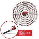 Akumulatora lapu pūtējs EINHELL, 3433550, 18V, 670 m³/h, ergonomisks dizains, turbo funkcija