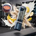 Cecotec Blender Power Titanium Shake2Go A01_EU01_123301, 180 W, 11.1 V, 0.6 L, BPA-free, 3 programos, akumuliatorius