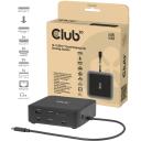 Club3D dokkija CSV-2542 12-in-1 USB-C 100W 4K 2x DisplayPort 8K60Hz 2x HDMI 4K60Hz 2.5G Ethernet