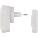 Emos Juhtmevaba uksekell P5733W, P5733W, 150m, 36 meloodiat, IP44, 110dB, 1x3V CR2032 kaasas, self-learning