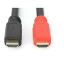 Digitus HDMI kabelis ar signālu pastiprinātāju DB-330118-100-S, 10 m, aktīvs kabelis, 4K30Hz atbalsts