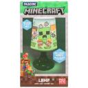 Paladone Minecraft galda lampa PP13387MCF, 18,5cm, 4,5V, LED, 1 spuldze, krāsu fāzes režīms, brīvi stāvo&scaron;a
