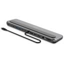 Digitus dokstacija DA-70919, 1x Ethernet, 2x HDMI, 1x USB-C, 3x USB-A, 1x kar&scaron;u lasītājs, 100W PD