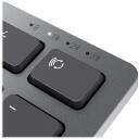 Dell klaviatuur KB700 580-AKPQ, traadita, titan hall, 3 seadet, Bluetooth 5.0, 12 programmeeritavat klahvi, QWERTY vene