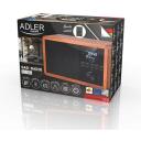 Adler raadio, AD 1184, 15W, 220-240V, 50-60Hz, Bluetooth 5.0, 2 &auml;ratusaega, 40 eelnevalt seadistatud jaama