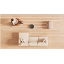 Putekļu sūcējs-robots ar mitro un sauso tīrīšanu E5 EU 2600 Pa 2600 mAh ar 0.45 L putekļu tvertni melns BHR8298EU Xiaomi