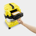 Аккумуляторный пылесос для влажной и сухой уборки WD 4-18 S Dual V-20/22 KARCHER 1.628-625.0 36V 380W 20L