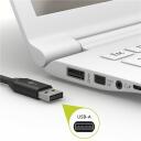 Goobay Sinhronizācijas un uzlādes kabelis 49269, 2m, Lightning uz USB Type A, melns, pin 4, austs