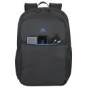 Rivacase рюкзак 8069BLACK, 43.9см, 1, 3, 680г, Монохромный, 2 боковых кармана