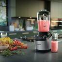 Philips настольный блендер HR3760/10 1500 Вт, 2 л, 22000 об/мин, стеклянная чаша, ножи из нержавеющей стали, быстрая очистка
