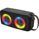 Denver Bluetooth skaļrunis BTV-230MK2 111151030190, 100 W, 3000 mAh, Bluetooth 5.0, USB, Micro SD, Aux, RGB gaismas efekti