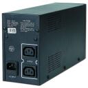 Gembird UPS POWER CUBE 650VA UPS-PC-652A, 650 VA, 390 W, 2 x IEC-C13, 12 h laadimine, AVR, &uuml;lepinge kaitse