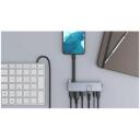 Hyper dokstacija DUO PRO 7-in-2 USB-C, HD575-GRY-GL, 1xEthernet, 1xHDMI
