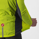 Velo jaka SQUADRA Strech Jacket, izmērs: XL, Electric Lime/Dark Gray, 8050949705124 CASTELLI