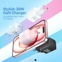 Vention lādētājs FEPB0-EU 20W PD, 100-240V, 1x USB-C, ātrā uzlāde, pārkar&scaron;anas aizsardzība, melns