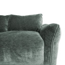 Stūra dīvāns un pufs DIVI piparmētru zaļš 21714