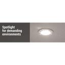 Emos LED prožektorius LORI ZV1163, 4,5 W, 345 lm, IP65, 110&deg;, 2700/4000 K, įmontuojamas, plastikas