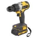 Impact drill - screwdriver brushless 20V 50Nm, POWERPLUS, POWX00450, 2 batteries 20V 2000mAh, 16 torque positions.