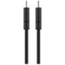 Goobay USB-C uzlādes un sinhronizācijas kabelis, 66318, 1 m, 3 A, melns, 24 pin USB-C - vīrie&scaron;u