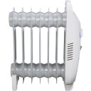 Efficient oil-filled radiator with 7 fins 700 W white with automatic power adjustment and overheat protection MS7804 Mesko