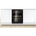 Bosch Veinijahutus KUW21AHG0, 44 pudelit, 220-240V, 38 dB(A), 2 temperatuuritsooni, must