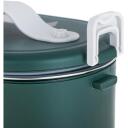 Adler Soojendatav toidukonteiner AD 4505g, 0.8 L, Roostevaba teras/Plastik, Roheline, Soojendab kuni 70&deg;C