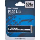 Patriot SSD ketas 500GB P400 Lite P400LP500GM28H, 3500MB/s, 2400MB/s, PCIe 4.0, M.2 2280, 220K IOPS, 500K IOPS