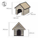 Koeramaja Dog House 95x99x99cm hall 0817360369 Curver
