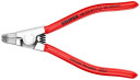 Circlip Pliers, KNIPEX, 46 23 A11, chrome-plated, non-slip tips, 125 mm
