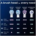 Oral-B Vahetatavad hambaharja pead iO Gentle Care refill, 4 pead, 4000 harjaste, valge