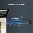 USB 3.0 Type-C SD ir microSD 3.0 kortelių skaitytuvas, TP-Link, UA430C, 1*USB 3.0 Type-C, 5Gbps, 2