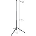 Teleskoopstatiiv, 0,9-2m; 03.5685 Scangrip