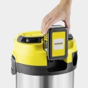 Belaidis šlapio ir sauso dulkių siurblys WD 3-18 S Battery KARCHER 1.628-576.0 18V 17L