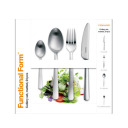 Galda piederumu komplekts, FISKARS, 1071624, sudraba, 24 vienības, nerūsējošais tērauds, trauku mazgājamā mašīnā mazgājams