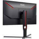 AOC monitor 25G3ZM/BK, 24.5", VA, FHD, 240 Hz, 1 ms, 1920 x 1080, 300 cd/m&sup2;, 2xHDMI, must/ punane